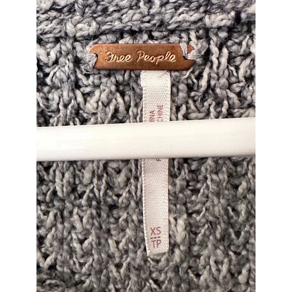 Women's Free People Sweater XS Gray - Picture 7 of 8